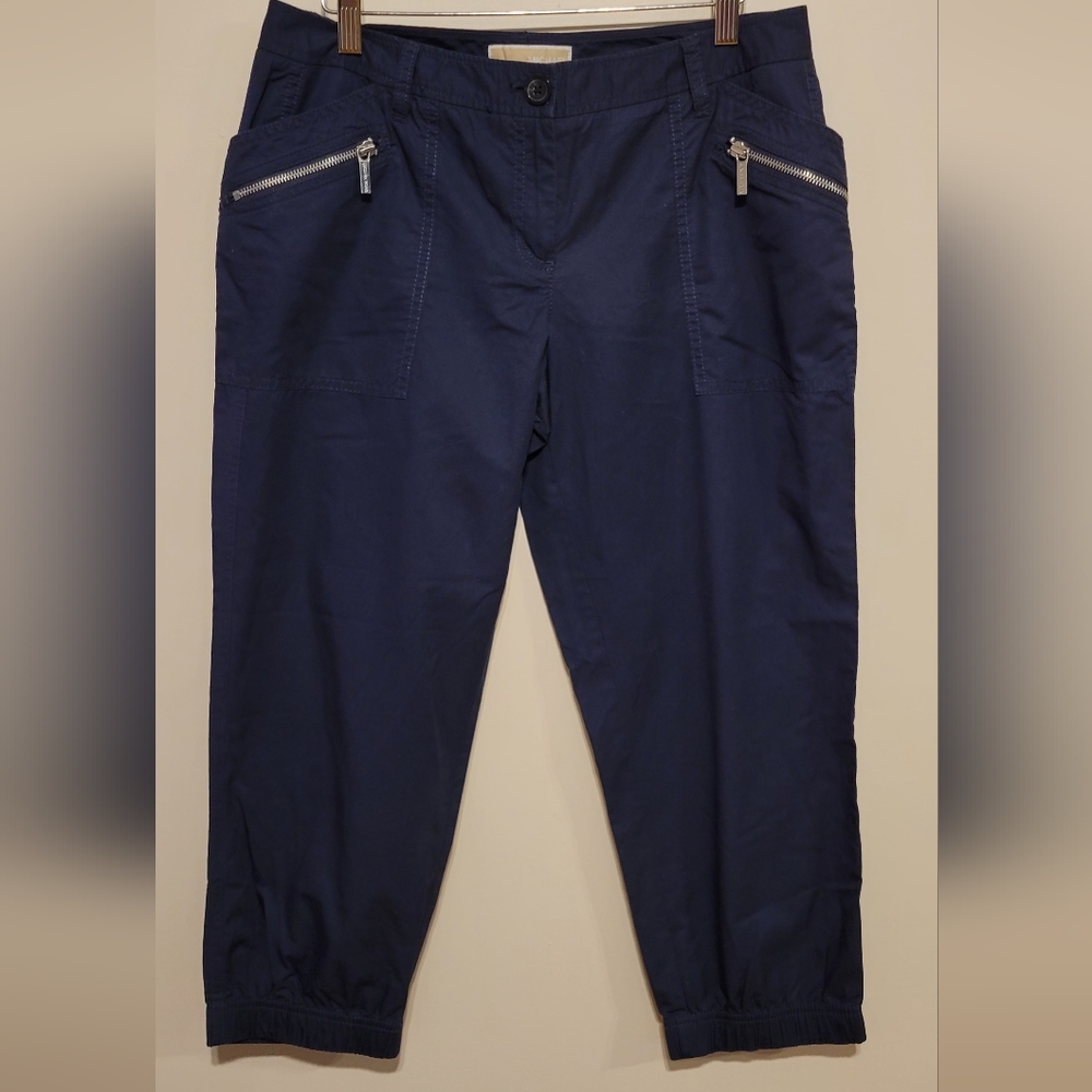 MICHAEL Michael Kors Women's Blue Capris Pants